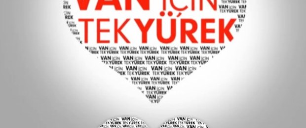Türkiye 'Van için tek yürek' oldu