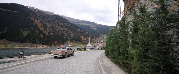Uzungöl'e yeşil cila