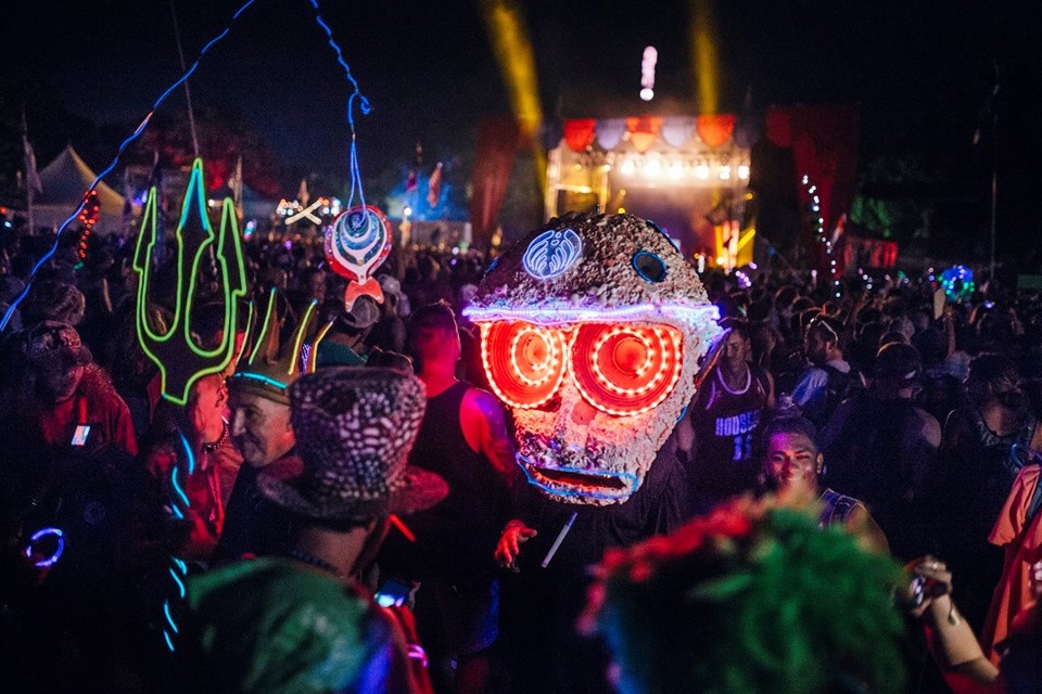 Bonnaroo Müzik Festivali'nde hip hop, caz, folk ve farklı türlerde canlı müzik oluyor.