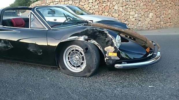 KLASİK FERRARİ BU HALE GELDİ