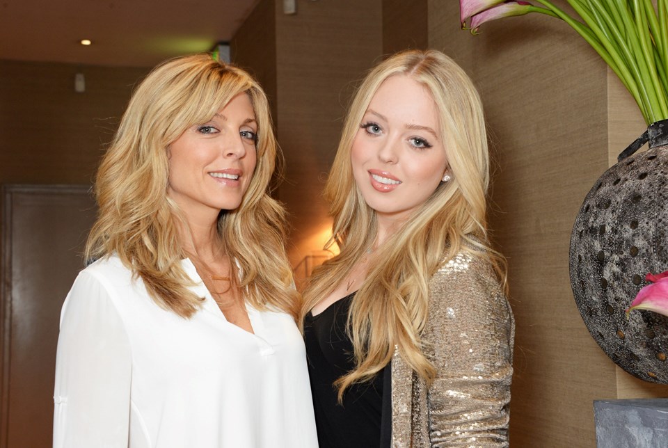 Marla Maples ve kz Tiffany Trump