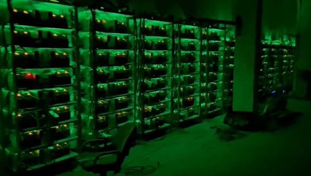 Kaçak elektrikle 10 milyonluk Bitcoin tesisi