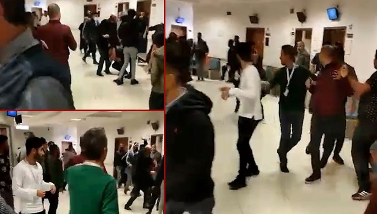 Şanlıurfa'da hastanede demir çubuklu saldırı Şanlıurfa'da hastanede demir çubuklu saldırı