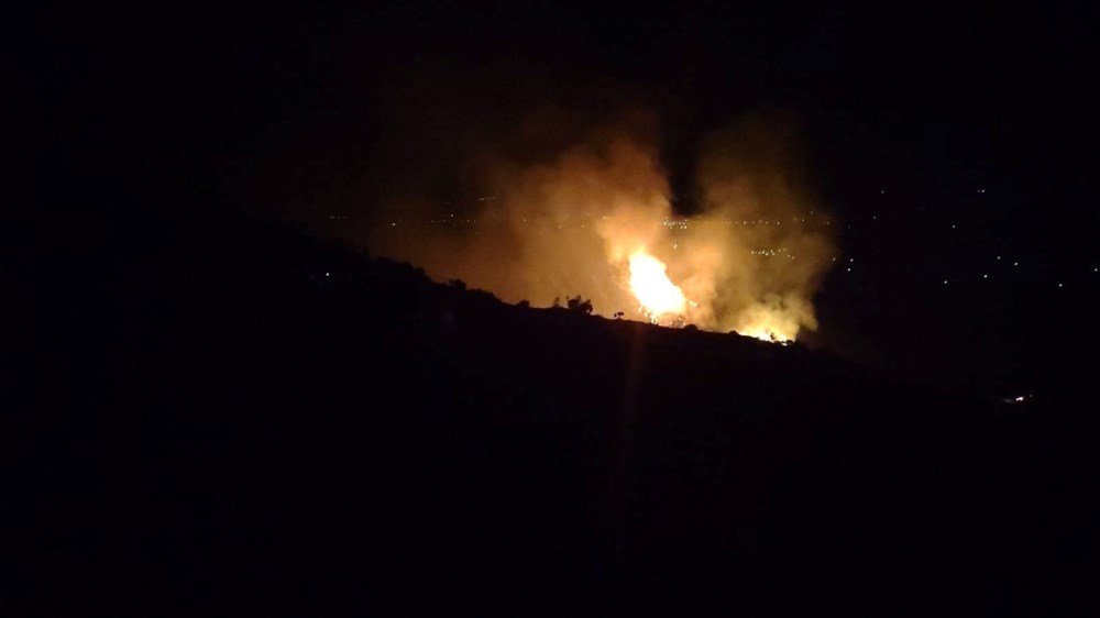 Manisa'da makilik ve tarımsal alanda çıkan yangın kontrol altına alındı - 4