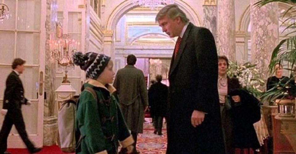 Donald Trump'ın Evde Tek Başına 2 filmine zorla girdiği ortaya çıktı - 1