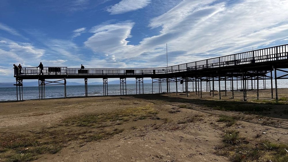 Kuraklık İznik Gölü'nü de vurdu: 400 metre geri çekildi - 2