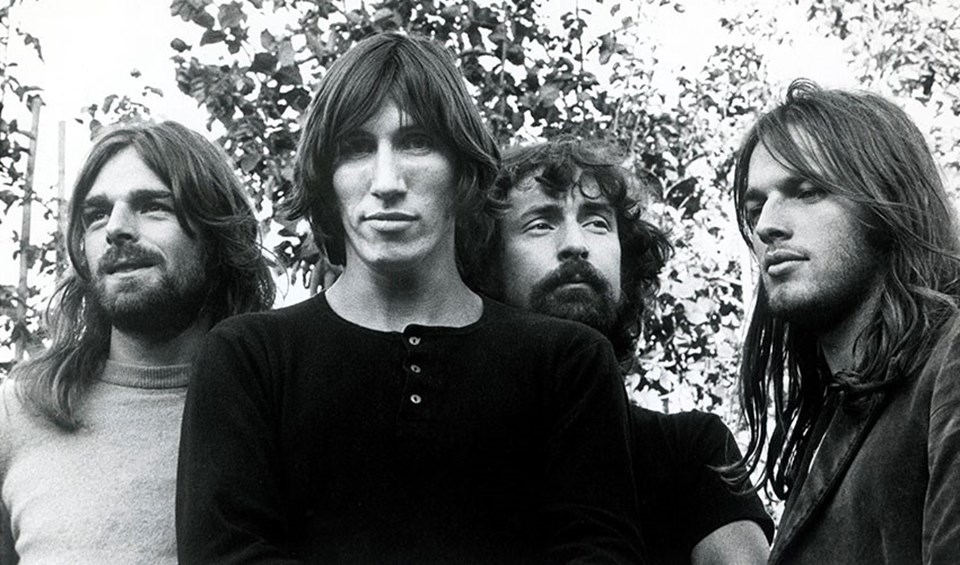 Pink Floyd için 50. yıl plakası - 1