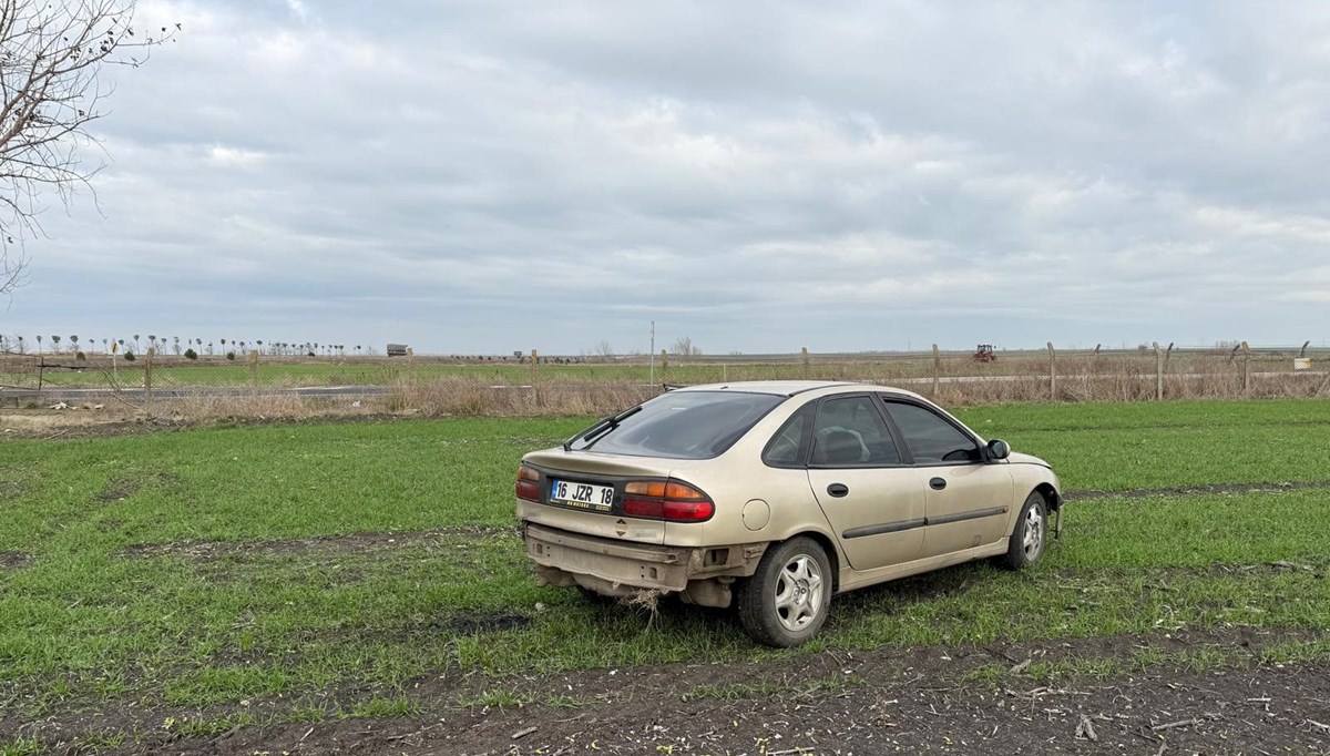 Tekirdağ'da otomobil tarlaya uçtu: 1 yaralı