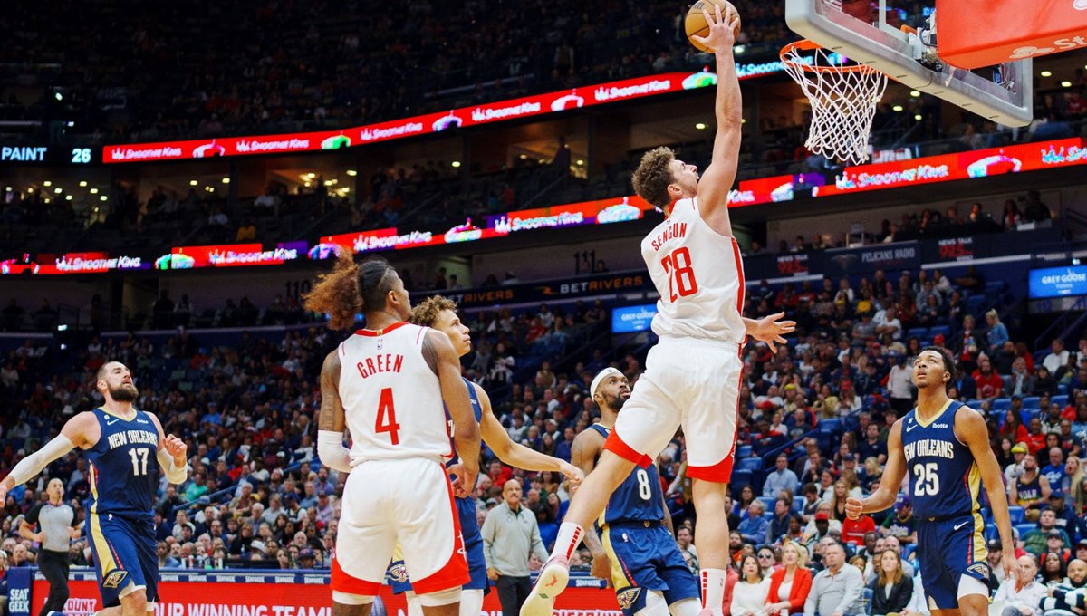 NBA'de Alperen Şengün'ün 'double-double' performansı Rockets'a yetmedi