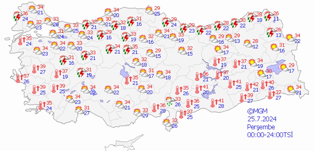 Yeni hafta daha sıcak başlıyor: Yaz sağanaklarına dikkat! - 9