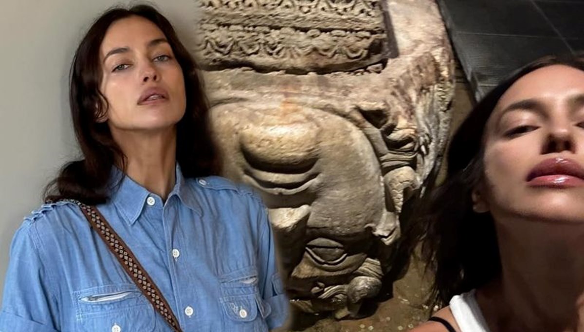 Irina Shayk'tan İstanbul paylaşımı