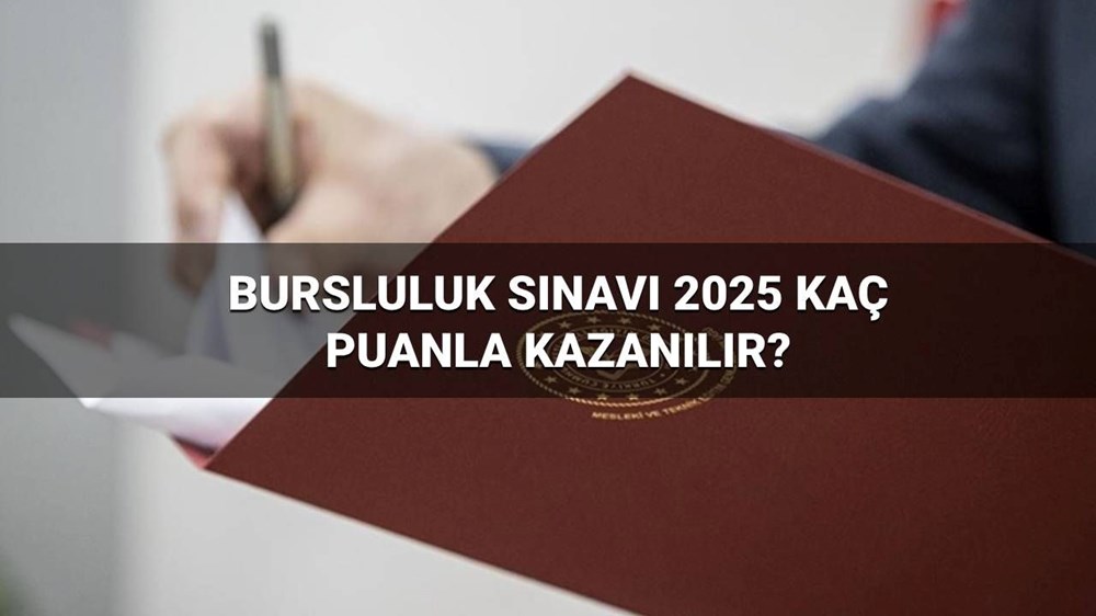 Sınıflara göre bursluluk sınavı kaç puanla kazanılır? MEB 2025 İOKBS 5,6,7,8,9,10,11. sınıf kazanma puanları - 1