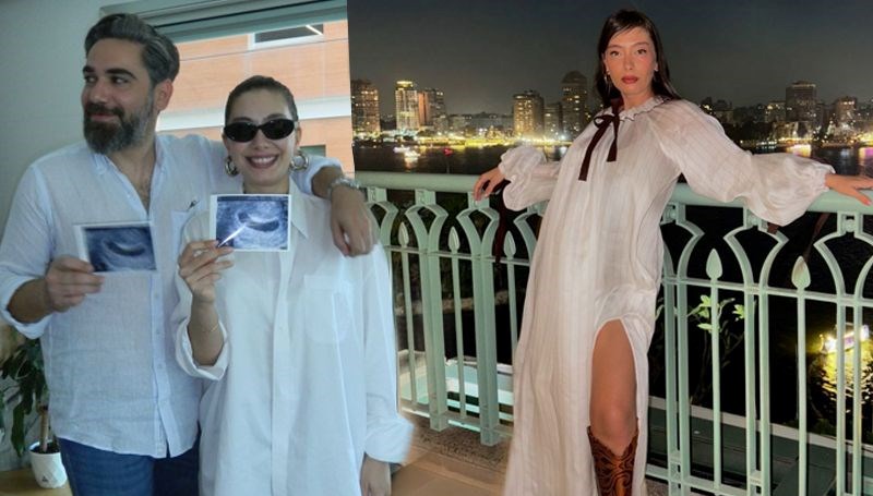 Anne olmaya hazırlanan Neslihan Atagül'den Mısır'da yeni pozlar