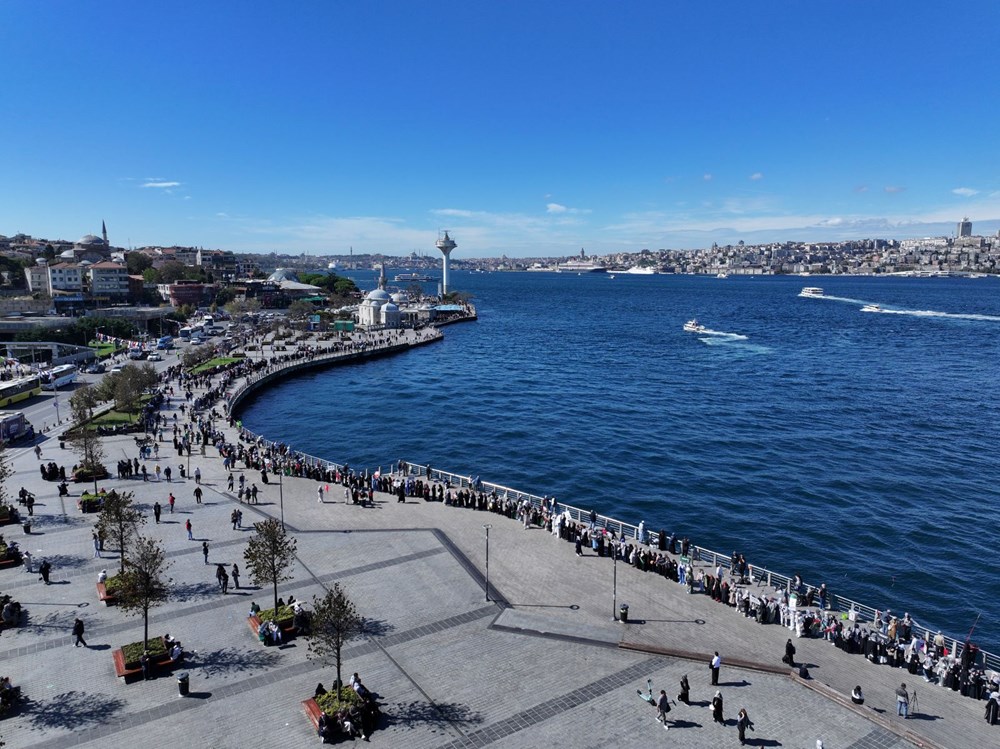Kadınlardan Gazze'ye destek zinciri: İstanbul'da binlerce kişi toplandı - 3