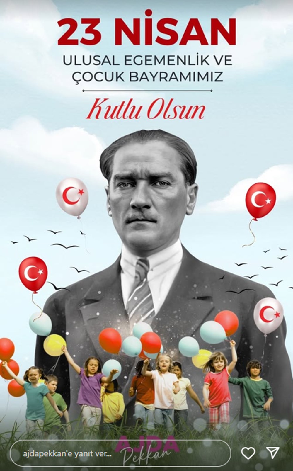 Ünlü isimlerden 23 Nisan mesajları - 7