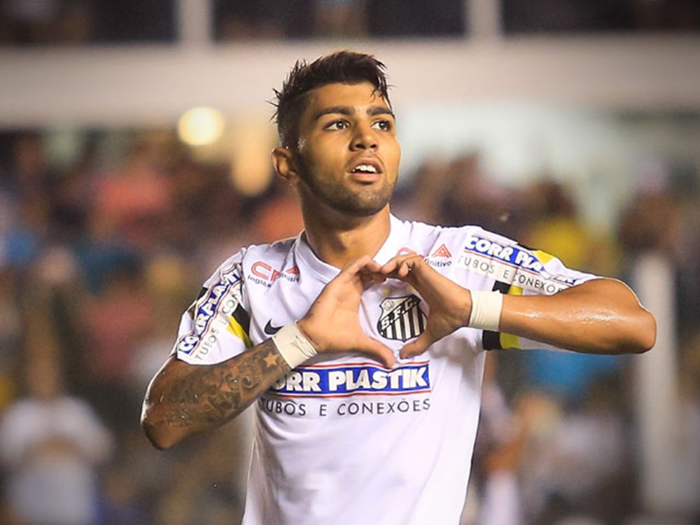 Gabriel Barbosa. Габигол футболист. Gabigol. Santos.