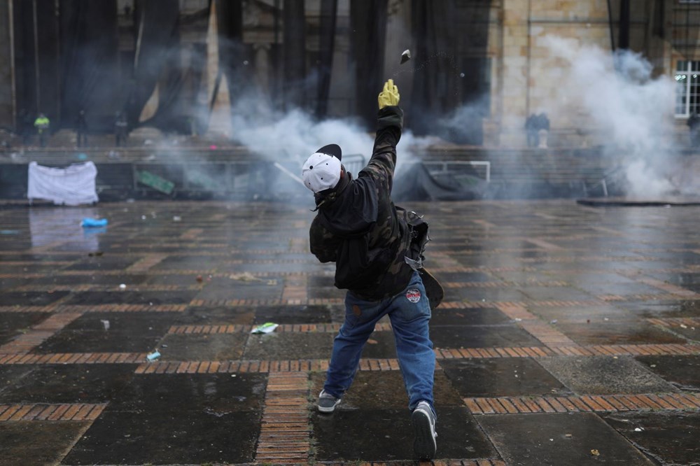 Kolombiya'da hükümet karşıtı protestolar 10 gündür sürüyor - 5