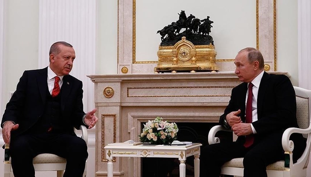 Cumhurbaşkanı Erdoğan, Putin'le telefonda görüştü