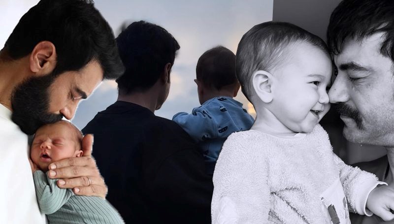 Murat Ünalmış'ın oğlu Selim Baran 1 yaşında