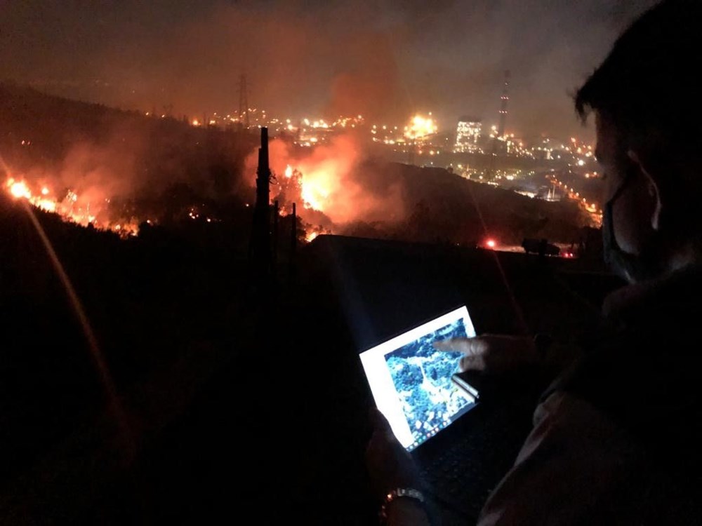 Hatay İskenderun'daki yangın 22 saat sonra kontrol altında - 16
