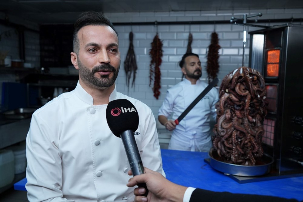 Ankara'da yeni lezzet trendi: Ahtapot döner! - 6