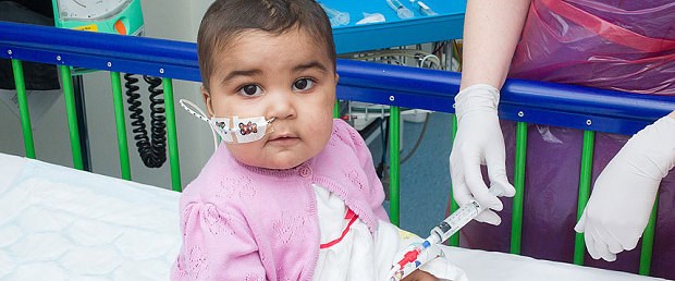 1 yaşındaki bebek yeni tedavi yöntemi ile lösemiyi yendi NTV