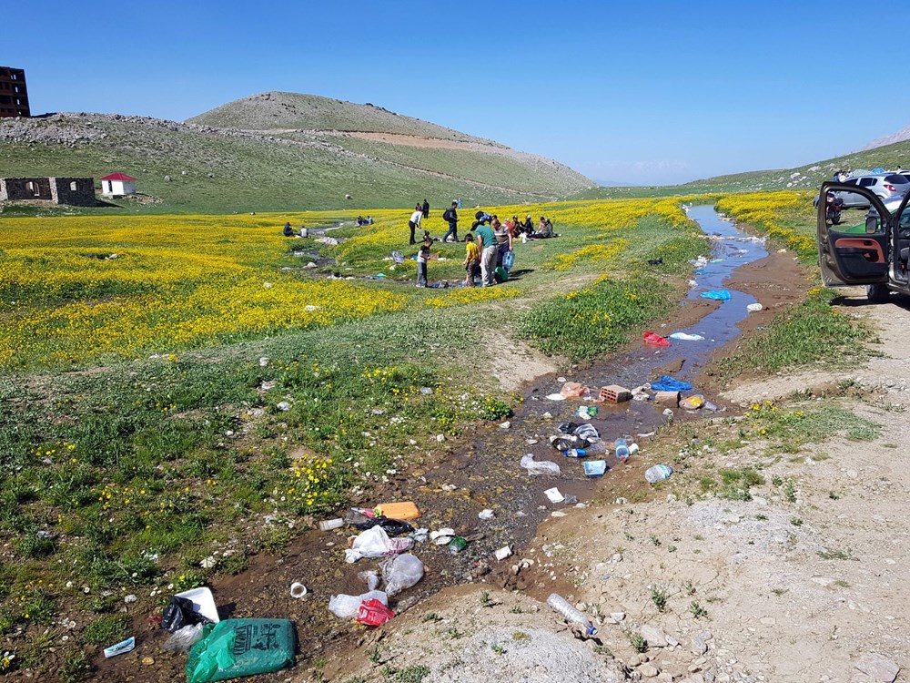 Niğde'de doğa harikası Meydan Yaylası çöplüğe döndü - 2