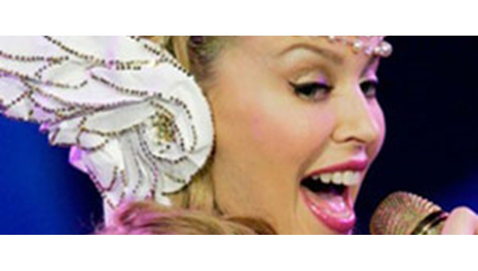 Minogue'a Twitter'dan tehdit