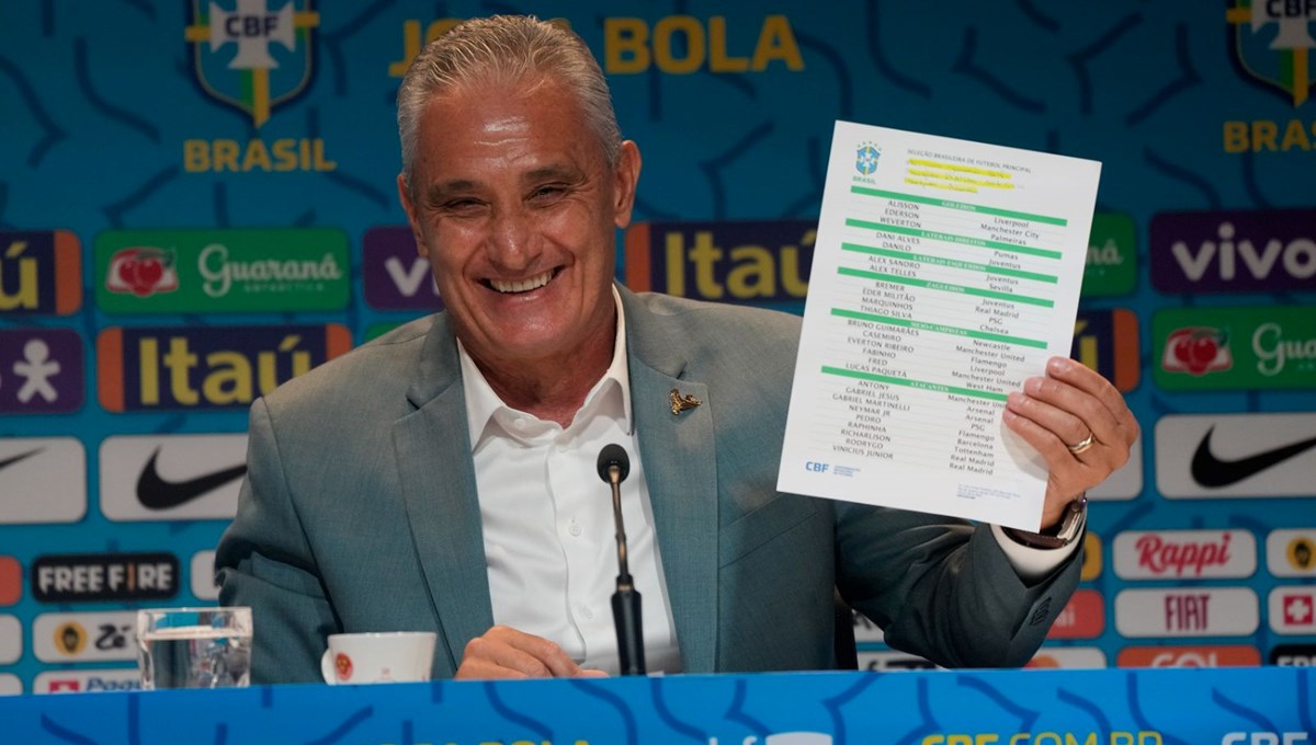 Brezilya'nın Dünya Kupası kadrosu belli oldu