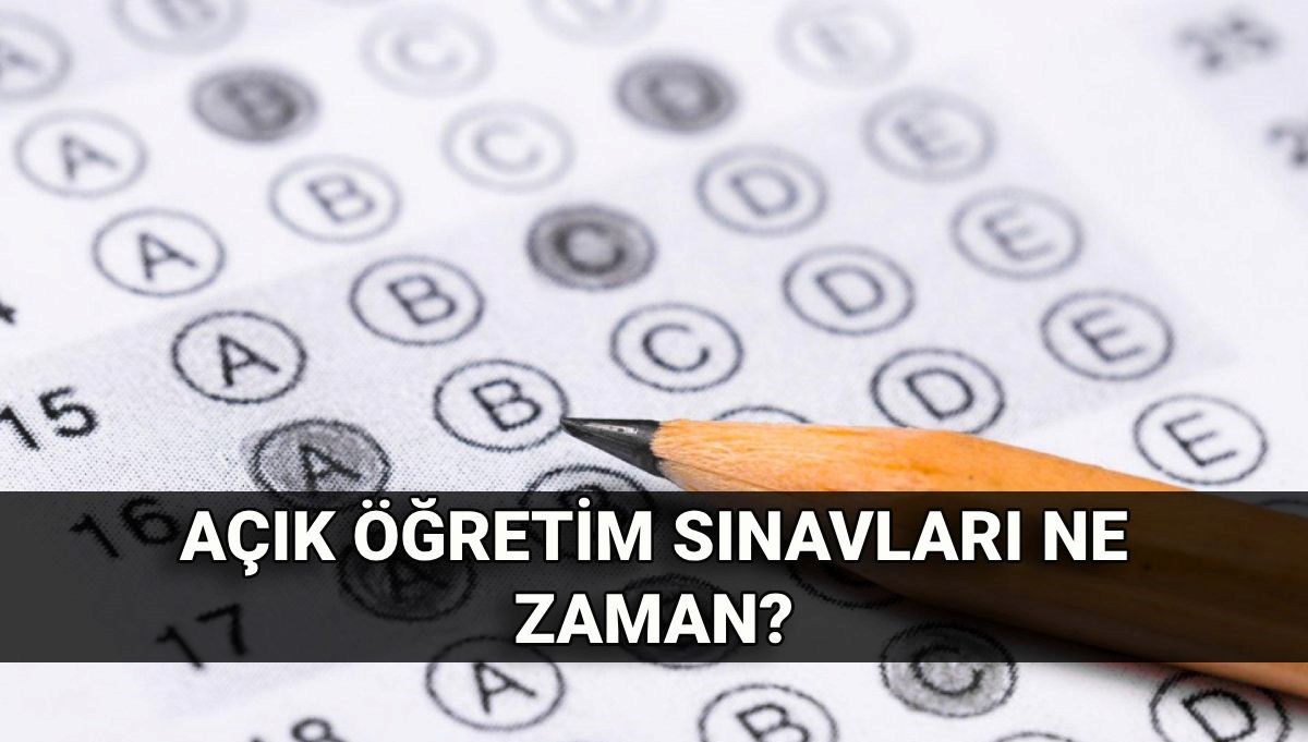 Açık öğretim sınavları ne zaman? Açık lise ve açık öğretim ortaokul sınav sonuç tarihi