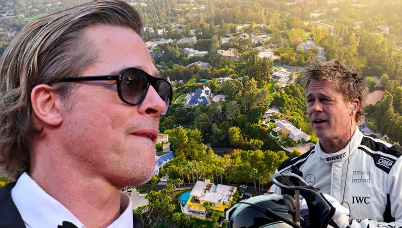 Brad Pitt'in evine hırsız girdi