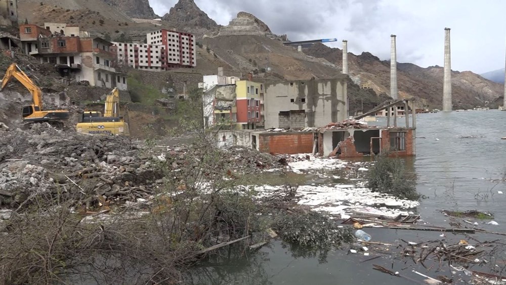 Yusufeli Barajı'nda su seviyesi 106 metreyi aştı - 4