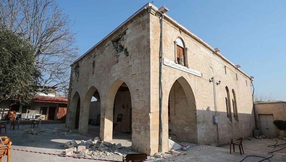 Adıyaman'daki Süryani Kilisesi de ağır hasar aldı