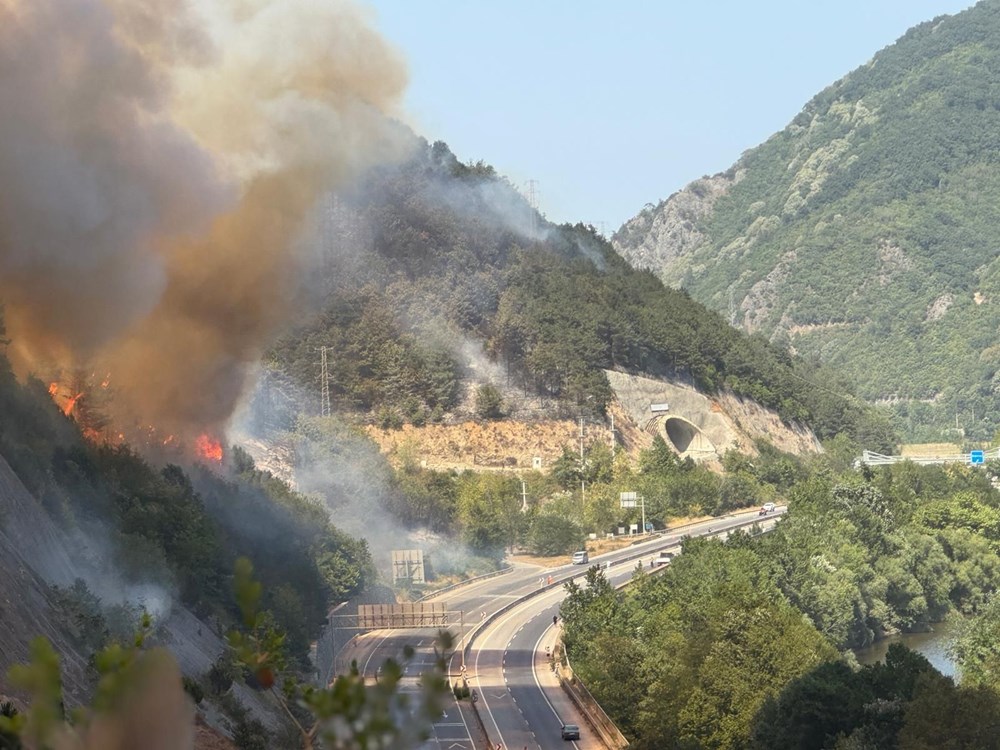 Altı noktada orman yangınları sürüyor: Eskişehir, Sakarya ve Bilecik'te son durum - 6