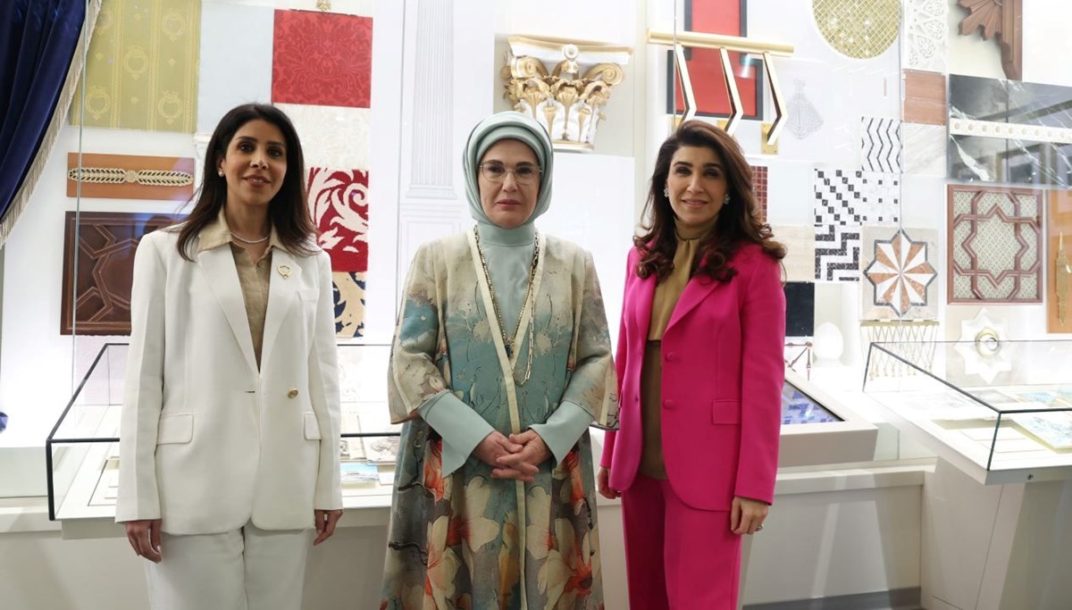 Emine Erdoğan, Al-Salam Sarayı Müzesi’ni ziyaret etti Emine Erdoğan, Al-Salam Sarayı Müzesi’ni ziyaret etti