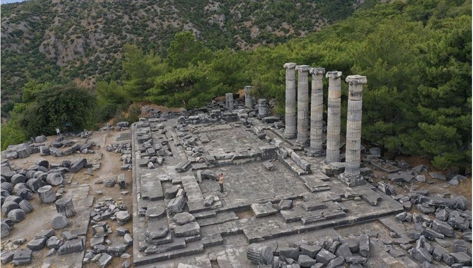 Priene Antik Kenti'nde 2021 yılı kazı çalışmaları tamamlandı