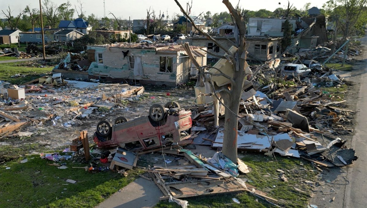 ABD'nin Iowa eyaletinde fırtına ve hortum: 5 kişi öldü, 35 kişi yaralandı