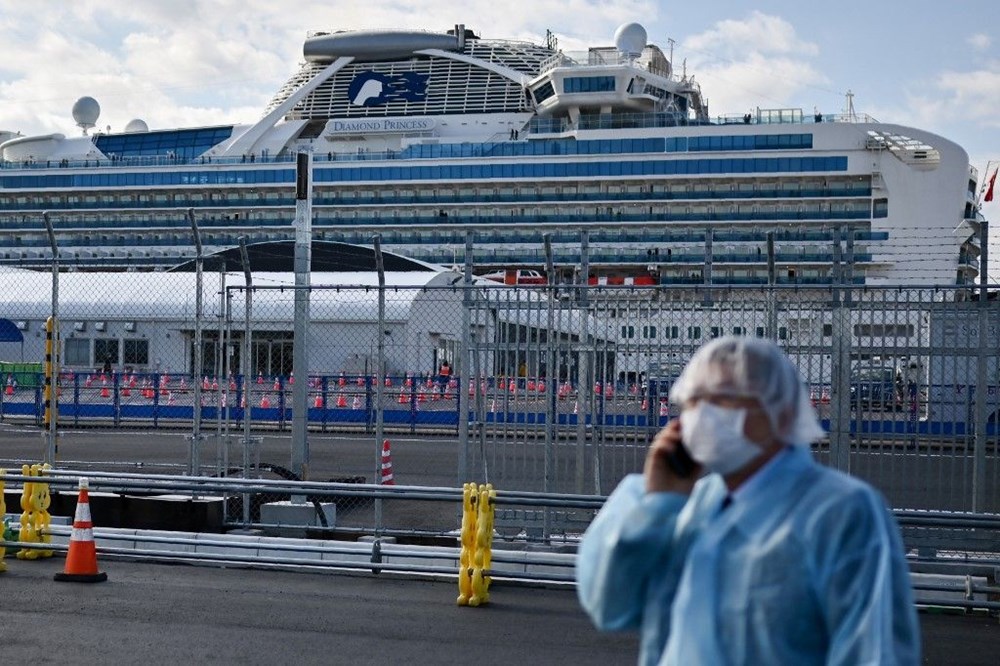 Japonyadaki gemide karantina sona eriyor