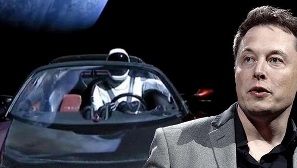 Musk'ın Uzay'a fırlattığı Tesla şimdi nerede?