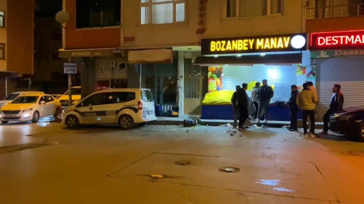 İstanbul’da manava haraç kurşunu: 2 yaralı