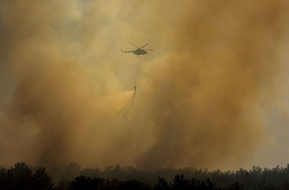 Çanakkale ve Muğla'da orman yangını: Gelibolu'da alevler büyük ölçüde kontrol altında - 8