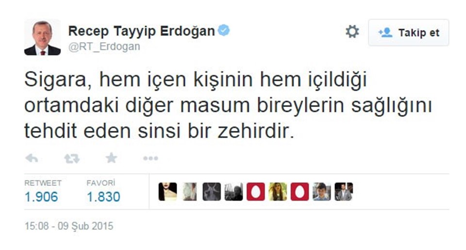 Cumhurbaşkanı Erdoğan ilk tweet'ini attı - 1