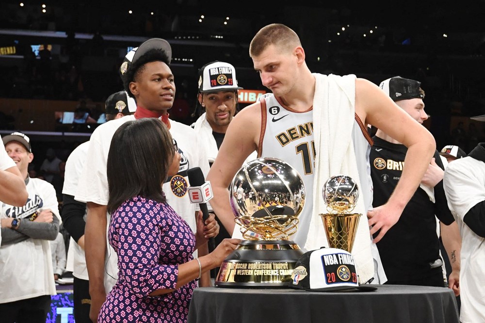 NBA'de ilk finalist belli oldu: Denver Nuggets, Los Angeles Lakers'ı 