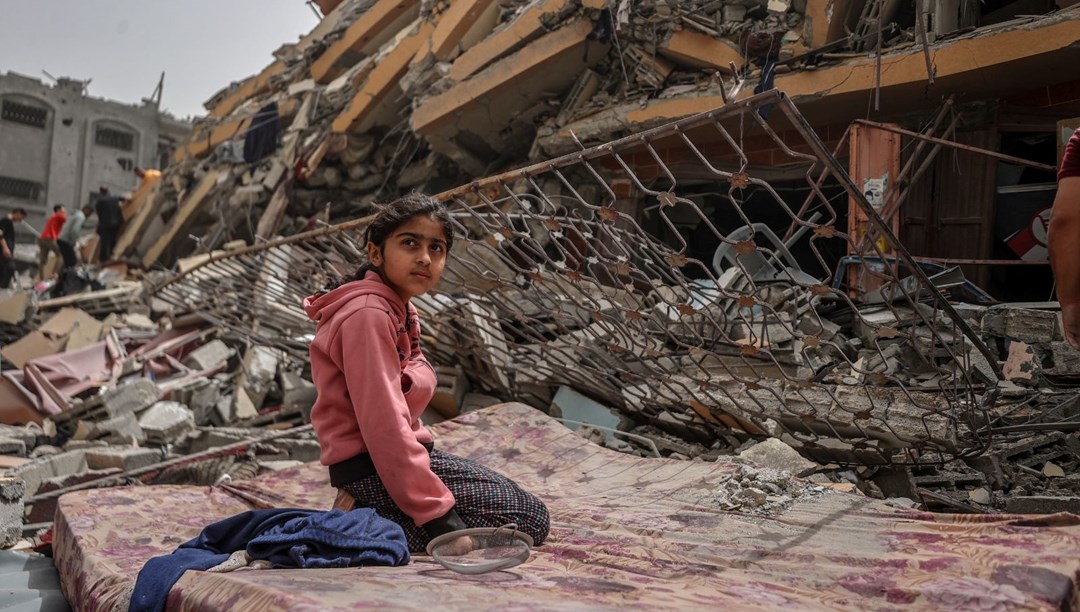 Gazze'de savaşın yorduğu çocuklar Dünya onlara kör ve sağır