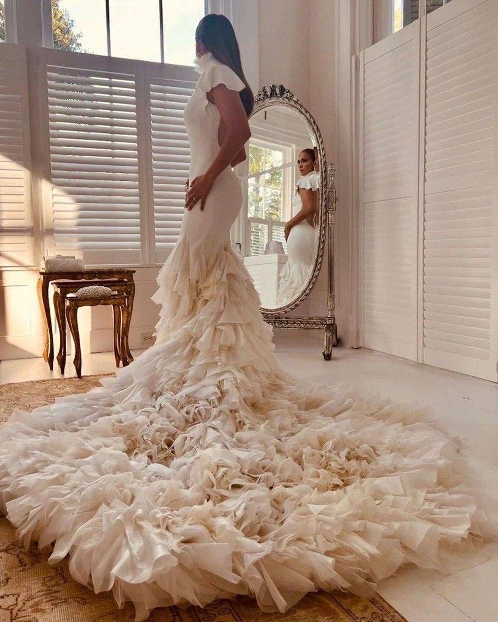 Jennifer Lopez ve Ben Affleck ilk kez evli bir çift olarak poz verdi - 7