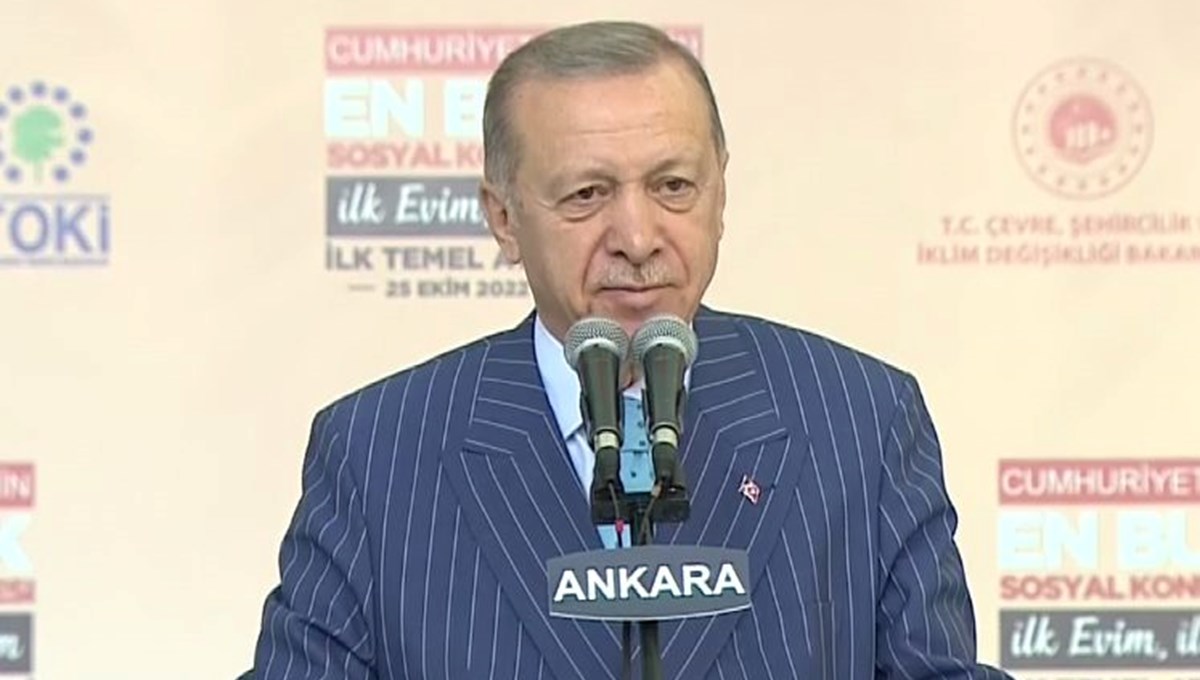 Cumhurbaşkanı Erdoğan: 2028'e kadar 500 bin konutun tamamını teslim edeceğiz