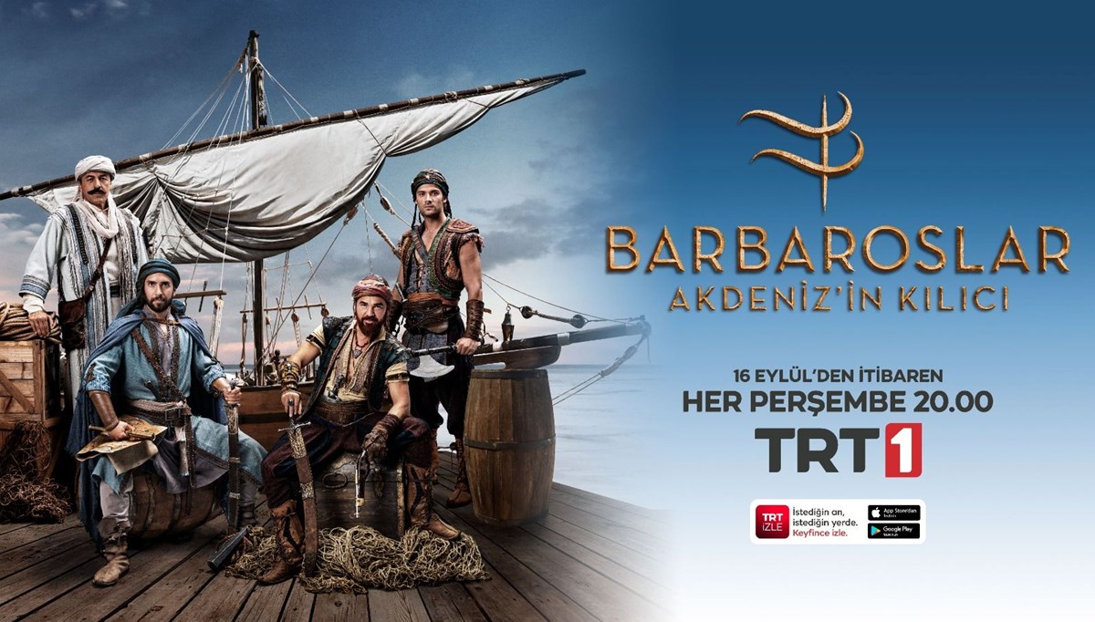 Barbaroslar Akdeniz’in Kılıcı dizisi bu akşam başlıyor