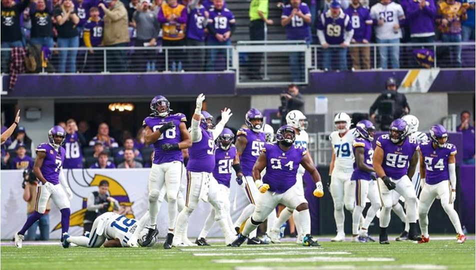 Amerikan futbolunda ilk: Minnesota Vikings tarihe geçti