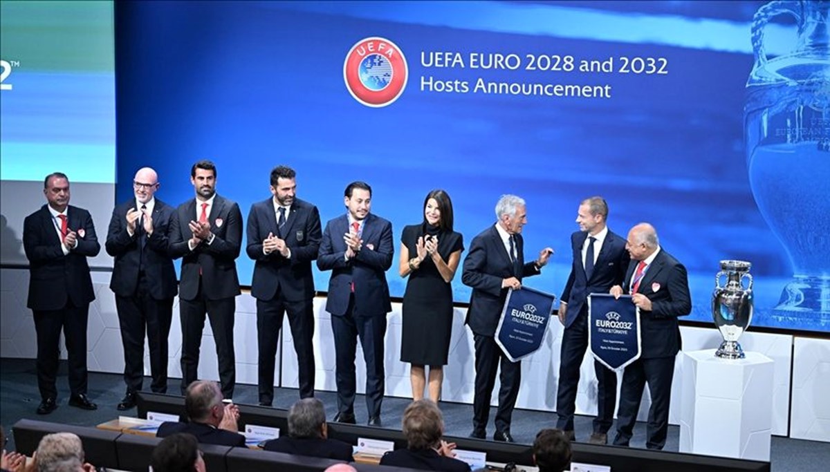 UEFA'dan Türkiye için EURO 2032 kararı UEFA'dan Türkiye için EURO 2032 kararı