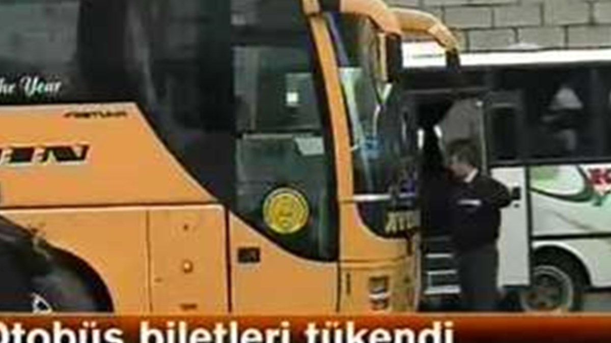Otobus Biletleri Tukendi Ntv